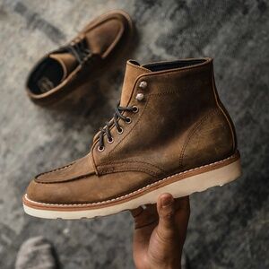 Thursday Boot Company Diplomat - Moc Toe Boot - Burnt Copper